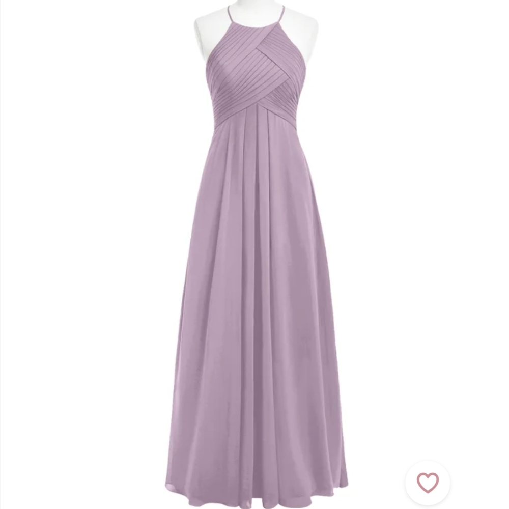 Azazie Ginger Bridesmaid Dress (Wisteria Color)